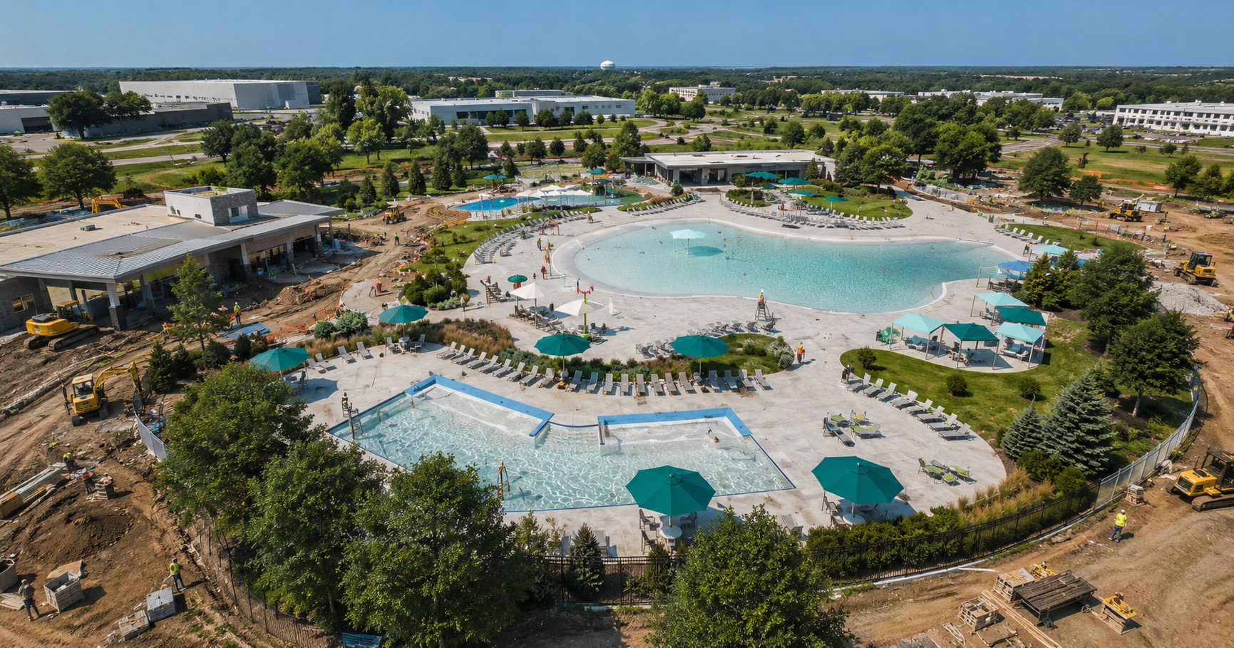 $30 Million Aquatic Center Underway in Wheeling