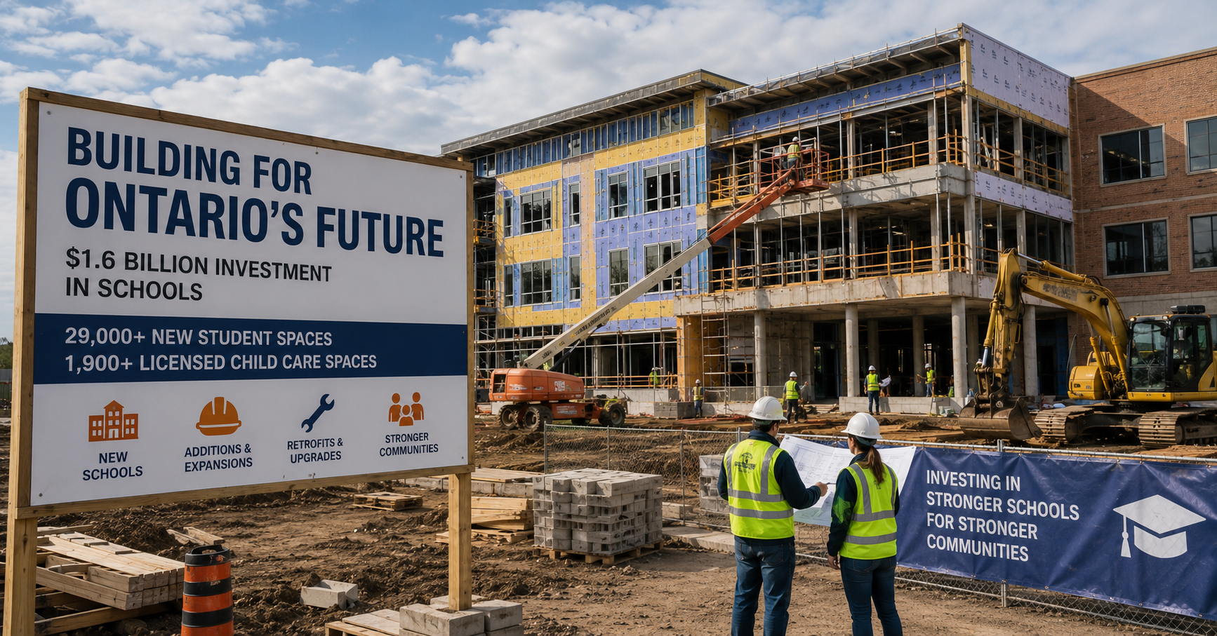 Ontario's $1.68 Billion School Construction Program