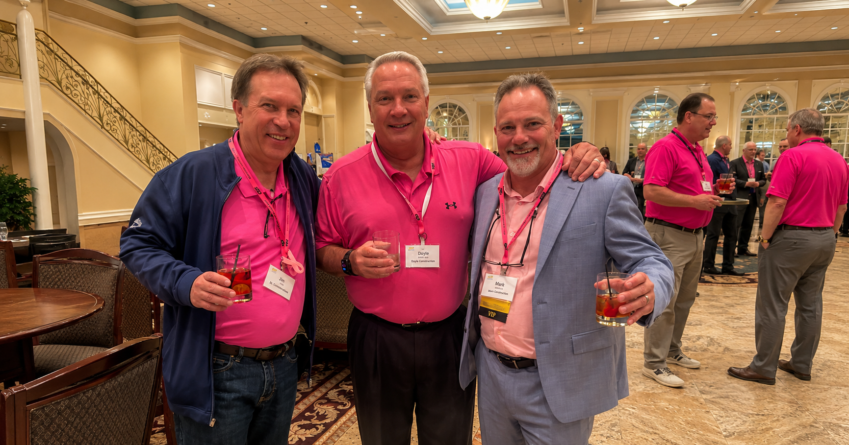 Pink Shirt Networking Reception