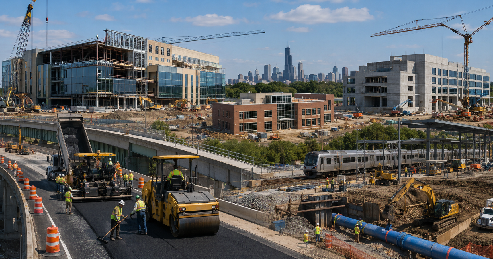Where Money Is in Illinois Construction in 2026: Public Work by Sector